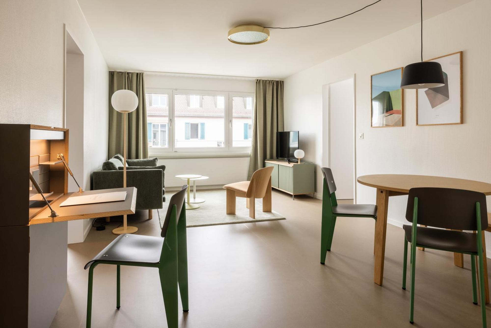 Ema House Serviced Apartments Aussersihl Zurich Luaran gambar